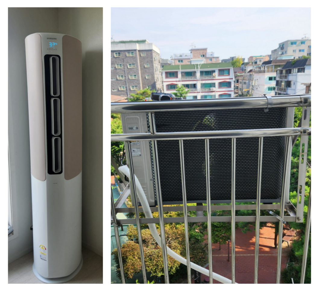 강서구 화곡동 남광아트빌 스탠드삼성에어컨설치